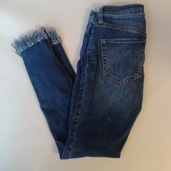 Free People Distressed Jeans Size 24 - Picture 2 of 10